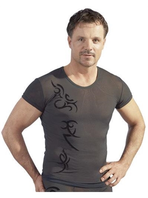 Мужская футболка с бархатистым рисунком