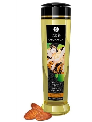 Массажное масло Shunga Organica Almond Sweetness с ароматом миндаля (240 мл)
