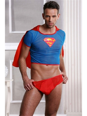 Мужской костюм Супермена