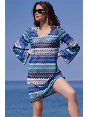 Короткая туника Missoni с ромбовидным орнаментом