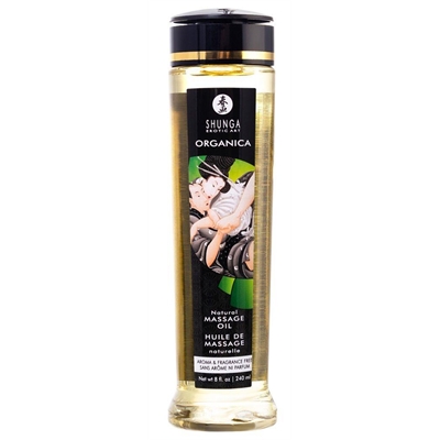 Массажное масло без аромата Shunga Organica Natural, 240 мл.